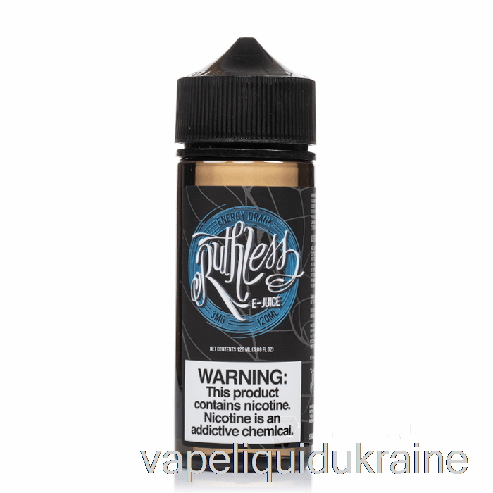 Vape Liquid Ukraine Energy Drank - Ruthless Vapor - 120mL 3mg